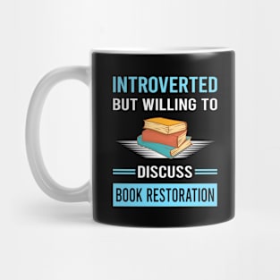 Introverted Book Restoration Repair Mug